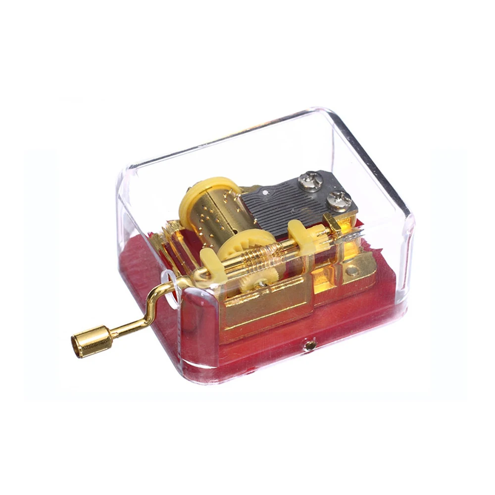 Elfen Lied Mini Plastic Handcrank 18 Note Music Box Transparent Musical Toys for Boys Christmas Gift for Kids,Play Lilium
Elfen Lied Mini Plastic Handcrank 18 Note Music Box Transparent Musical Toys for Boys Christmas Gift for Kids,Play Lilium