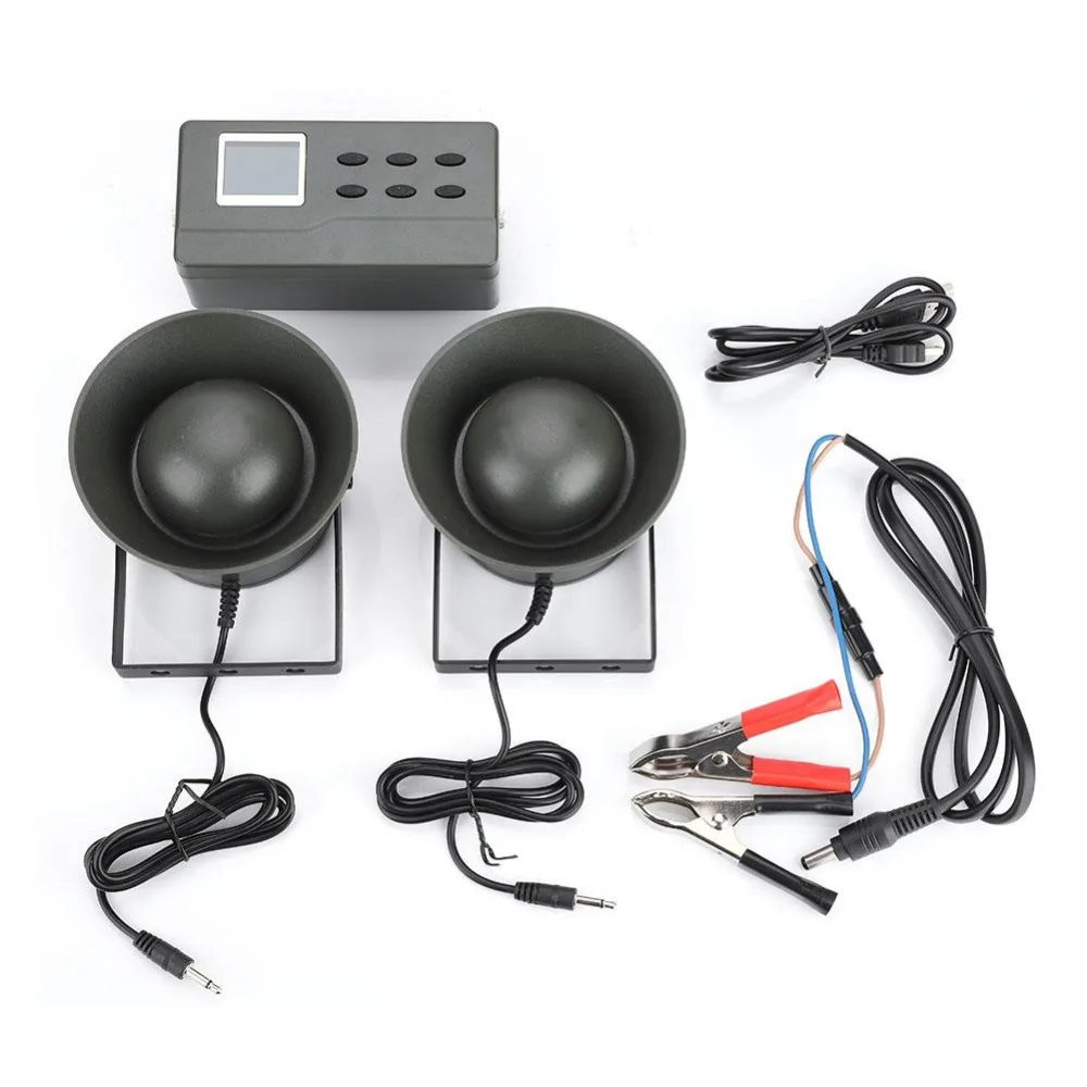 PDDHKK MP3 Speaker Remote Control Hunting Decoy Calls Electronic Bird Caller 35W Electric Hunting Decoy Speaker 182 Sounds
PDDHKK MP3 Speaker Remote Control Hunting Decoy Calls Electronic Bird Caller 35W Electric Hunting Decoy Speaker 182 Sounds