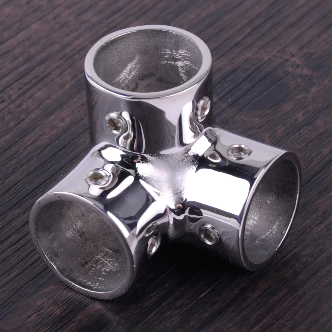 beler Mirror Polished 90 Degree 3 Way Corner Elbow Boat Hand Marine Stainless Steel Rectangle Rail Fittings for 25mm Pipe Tube
beler Mirror Polished 90 Degree 3 Way Corner Elbow Boat Hand Marine Stainless Steel Rectangle Rail Fittings for 25mm Pipe Tube