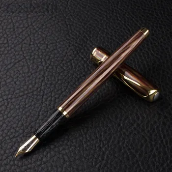 1pc/lot Metallic Fountain Pen 0.5mm Nib Choose Business Office Financial Pens Student Writing Ink Pens School Supplies
1pc/lot Metallic Fountain Pen 0.5mm Nib Choose Business Office Financial Pens Student Writing Ink Pens School Supplies