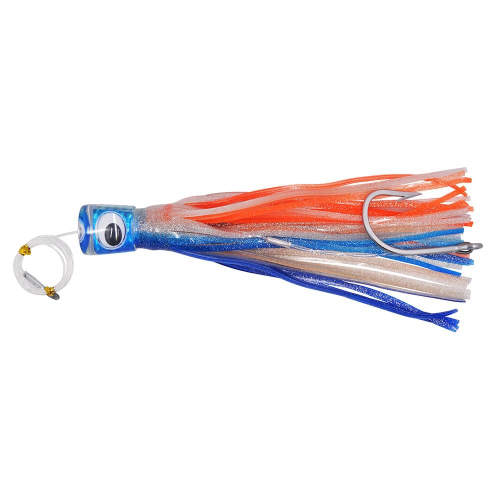 1 pcs Marlin lures big game trolling lures quality soft Octopus Skirt Lure Fishing Baits 12 inch 168g
1 pcs Marlin lures big game trolling lures quality soft Octopus Skirt Lure Fishing Baits 12 inch 168g