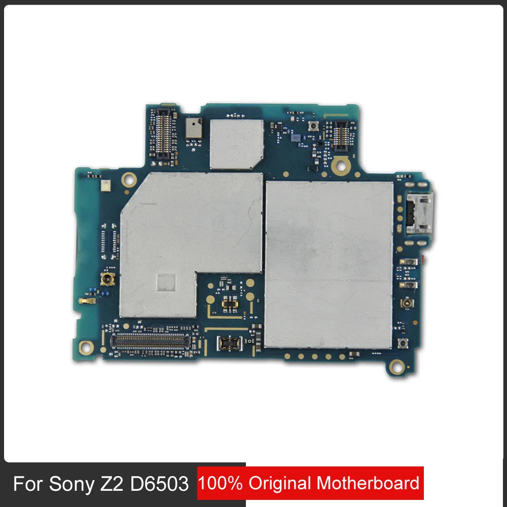 

Complete Logic Boards for Sony Xperia Z2 L50W D6503 Motherboard,100% Original unlocked for Sony Z2 D6503 Mainboard,Free Shipping