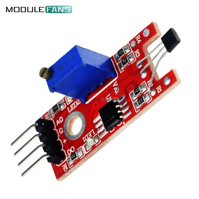 4pin 4P KY-024 Linear Magnetic Hall Switches Speed Counting Sensor Module for Arduino diy Starter Kit
4pin 4P KY-024 Linear Magnetic Hall Switches Speed Counting Sensor Module for Arduino diy Starter Kit