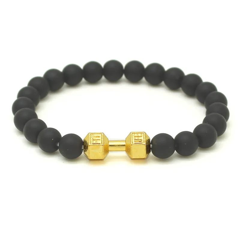 Фитнес браслет Fit Life с черными матовыми камнями|fit life|bracelet jewelrybracelet bracelet |