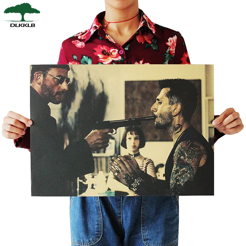 Dlkklb Leon Vintage Movie Poster Kraft Paper Poster Wall Sticker Livingroom Bedroom Bar Cafe Decor 51.5x36cm Home Decor
Dlkklb Leon Vintage Movie Poster Kraft Paper Poster Wall Sticker Livingroom Bedroom Bar Cafe Decor 51.5x36cm Home Decor