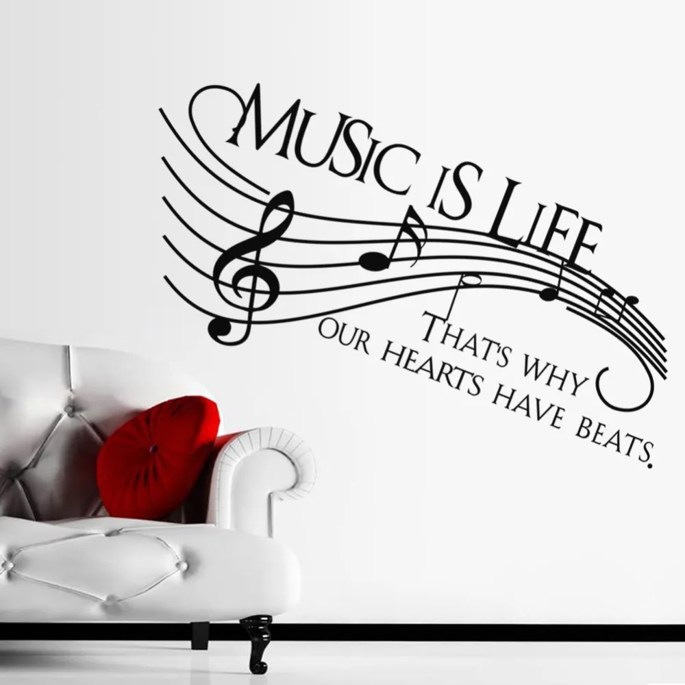 creative note music is life letters wall decals bedroom home decor vinyl wall stickers wedding decoration diy wallpaper art
creative note music is life letters wall decals bedroom home decor vinyl wall stickers wedding decoration diy wallpaper art
