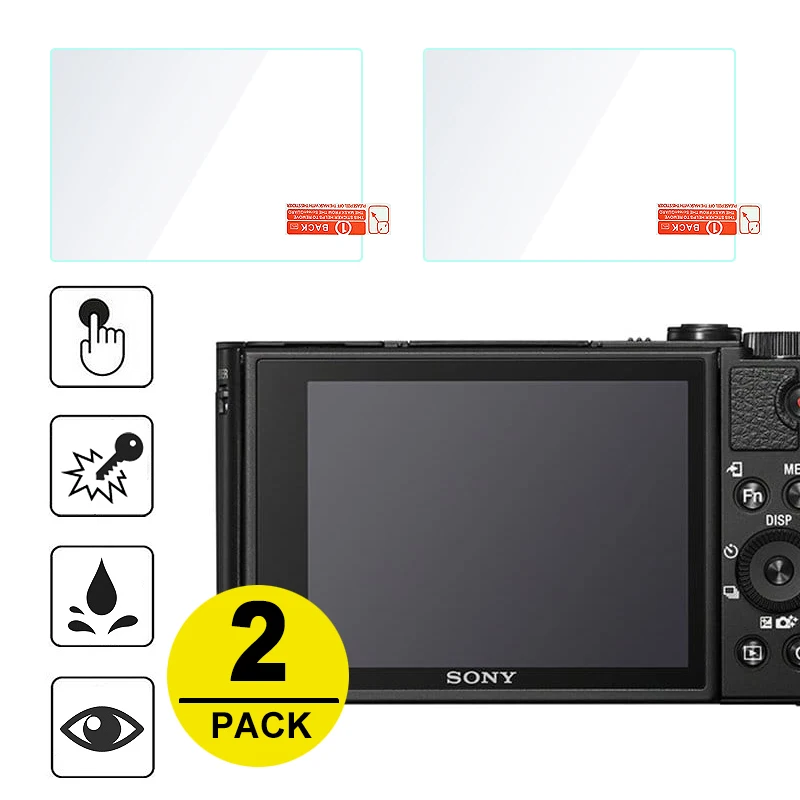 2x Tempered Glass Screen Protector for Sony RX100 II III IV V VA VI RX10 RX1 RX1R HX90V WX500 HX99 WX800 WX350 WX300 HX400 HX300
2x Tempered Glass Screen Protector for Sony RX100 II III IV V VA VI RX10 RX1 RX1R HX90V WX500 HX99 WX800 WX350 WX300 HX400 HX300