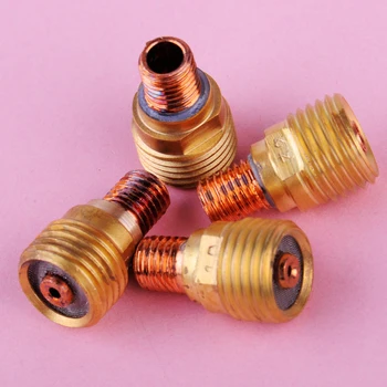 LETAOSK High Quality 4pcs Collets Body Gas Lens Kit Fit For WP-9 WP-20 WP-25 Series TIG Welding Torch