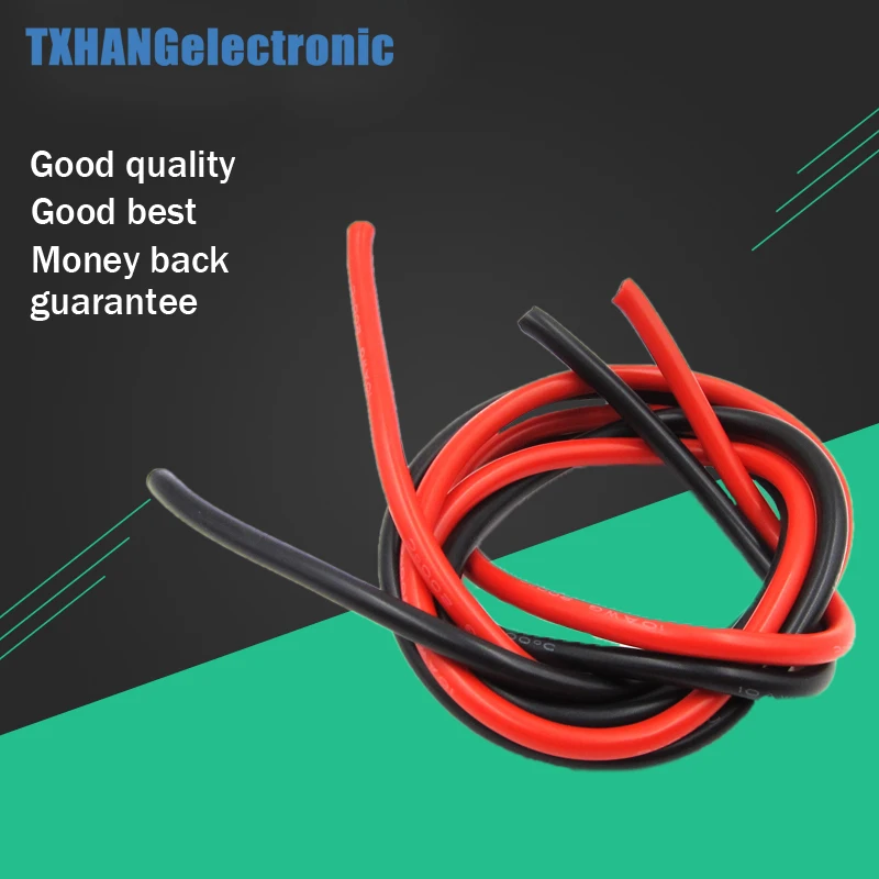 10 AWG Gauge Silicone Wire Flexible Stranded Copper Cables For RC Black Red 828 Promotion
10 AWG Gauge Silicone Wire Flexible Stranded Copper Cables For RC Black Red 828 Promotion