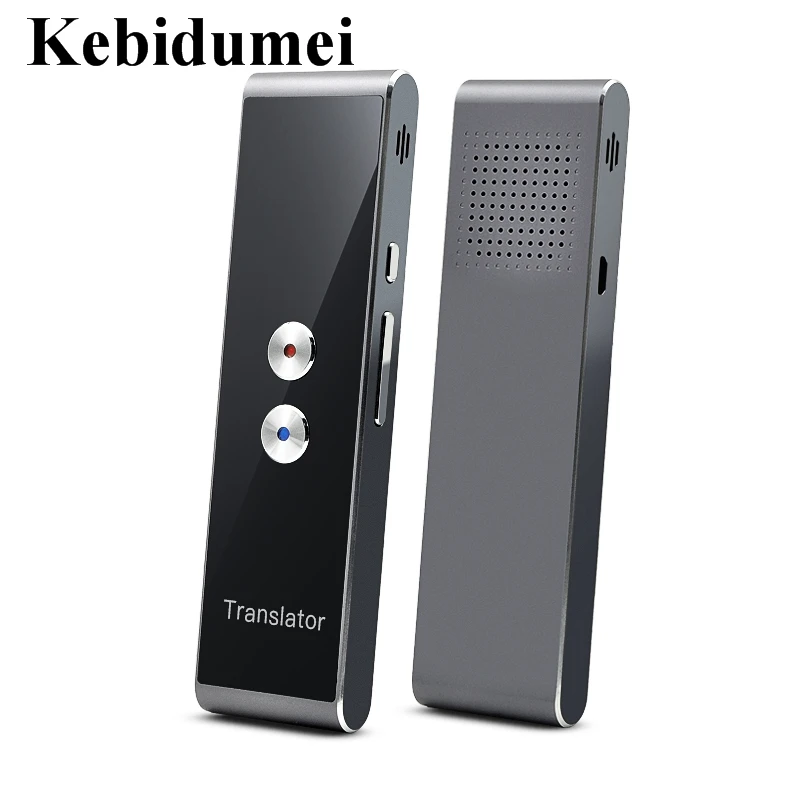 Kebidumei Portable VT-1 Smart Voice Translator Two-Way Real Time Speech Interactive Translation for Travelling Business Learning
Kebidumei Portable VT-1 Smart Voice Translator Two-Way Real Time Speech Interactive Translation for Travelling Business Learning