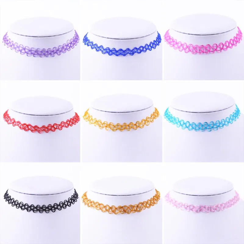 NK641 10 Colors Stretch Gothic Elastic Collares Tattoo Bijoux Black Hollow Punk Chokers Necklaces For Women Jewelry Statement
NK641 10 Colors Stretch Gothic Elastic Collares Tattoo Bijoux Black Hollow Punk Chokers Necklaces For Women Jewelry Statement