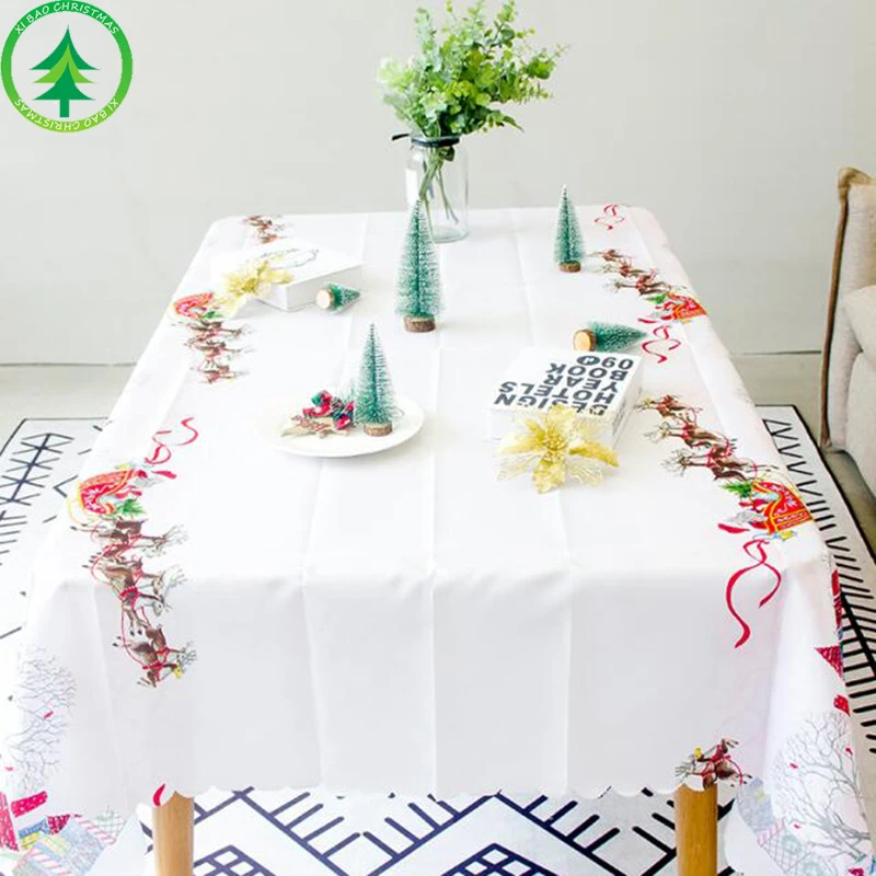 New Styling Christmas Rectangle Tablecloth For Hotel Polyester Table Textile With Fine Printed Arts For Decorating 180cmX137cm
New Styling Christmas Rectangle Tablecloth For Hotel Polyester Table Textile With Fine Printed Arts For Decorating 180cmX137cm