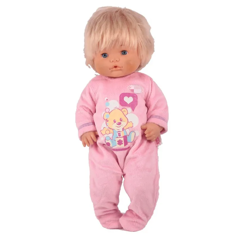 Doll Clothes Fit 41 cm Nenuco Doll Nenuco y su Hermanita Soft Pink Bear Heart Jumpsuit for 16inch Newborn Ropa Nenuco doll
Doll Clothes Fit 41 cm Nenuco Doll Nenuco y su Hermanita Soft Pink Bear Heart Jumpsuit for 16inch Newborn Ropa Nenuco doll