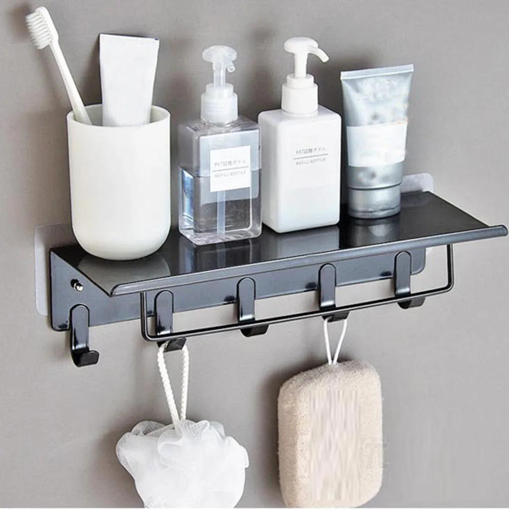 Storage Rack Home Wall Mount Utensils Punch-Free Flatware Shelf Bathroom Tool Organizer For Shampoo Soap Cosmetic Basket Holder
Storage Rack Home Wall Mount Utensils Punch-Free Flatware Shelf Bathroom Tool Organizer For Shampoo Soap Cosmetic Basket Holder