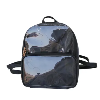 Women Bag Fashion Transparent Jelly Zipper Square Shoulder Messenger sac a dos femme school bags for teenage girls zaino donna
Women Bag Fashion Transparent Jelly Zipper Square Shoulder Messenger sac a dos femme school bags for teenage girls zaino donna