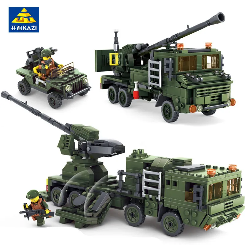 Building Blocks KAZI 594Pcs Field Army Series Guidance radar vehicle Bricks Action Figures Educational Toys For Children
Building Blocks KAZI 594Pcs Field Army Series Guidance radar vehicle Bricks Action Figures Educational Toys For Children