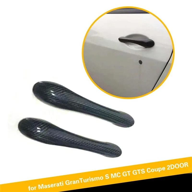 For Maserati Granturismo S MC GT GTS GranCabrio Coupe 2 Door 2007 - 2018 Side Door Handle Covers Trim Carbon Fiber Car Stickers
For Maserati Granturismo S MC GT GTS GranCabrio Coupe 2 Door 2007 - 2018 Side Door Handle Covers Trim Carbon Fiber Car Stickers