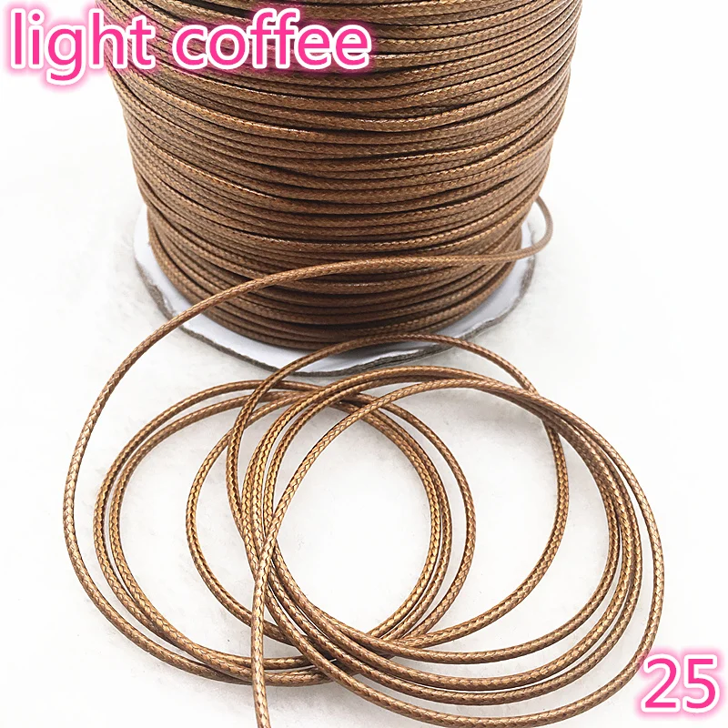 10meters Dia 1.0 /1.5mm Waxed Cotton Cord Waxed Thread Cord String Strap Necklace Rope Bead For Jewelry Making DIY Bracelet #25
10meters Dia 1.0 /1.5mm Waxed Cotton Cord Waxed Thread Cord String Strap Necklace Rope Bead For Jewelry Making DIY Bracelet #25
