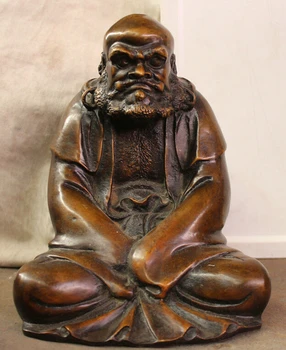 fast shipping USPS to USA S2002 8" Chinese copper sit AFINEat Damo Bodhidharma Dharma Buddha Statue sculpture
fast shipping USPS to USA S2002 8" Chinese copper sit AFINEat Damo Bodhidharma Dharma Buddha Statue sculpture