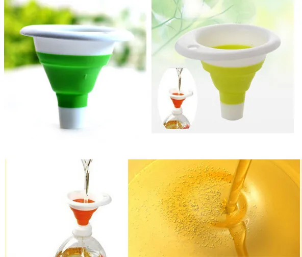 1PC Silicone Gel Foldable Collapsible Style Funnel Hopper Kitchen Cozinha Cooking Tools Accessories Gadgets KB 1352
1PC Silicone Gel Foldable Collapsible Style Funnel Hopper Kitchen Cozinha Cooking Tools Accessories Gadgets KB 1352