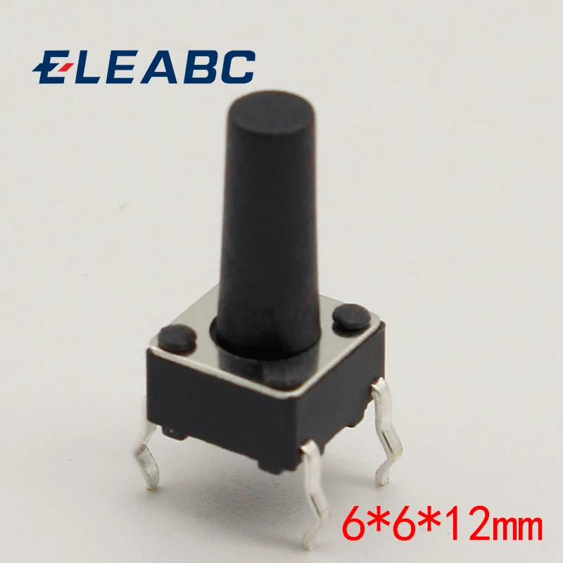 50pcs/lot 6x6x12MM 4PIN G95 Tactile Tact Push Button Micro Switch Direct Self-Reset DIP Top Copper Russia
50pcs/lot 6x6x12MM 4PIN G95 Tactile Tact Push Button Micro Switch Direct Self-Reset DIP Top Copper Russia