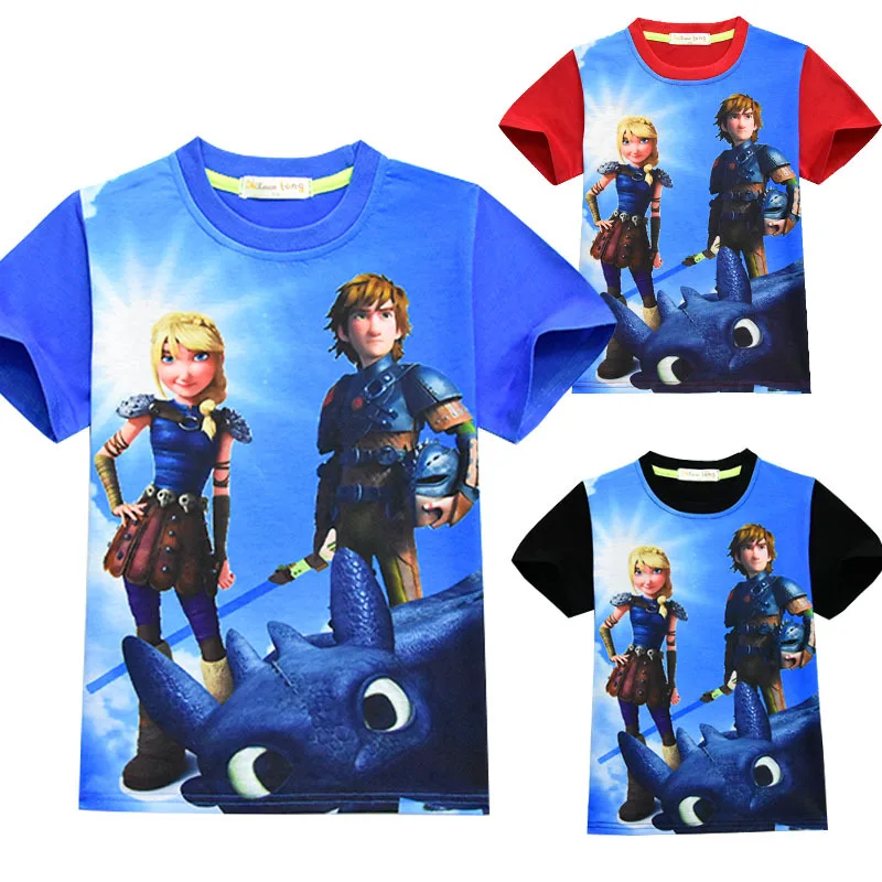 Boys t shirt Summer T Shirt Kids Girls How To Train Your Dragon 3 Sports 3D Print T shirts Tops Tee Children Clothing Clothes
Boys t shirt Summer T Shirt Kids Girls How To Train Your Dragon 3 Sports 3D Print T shirts Tops Tee Children Clothing Clothes