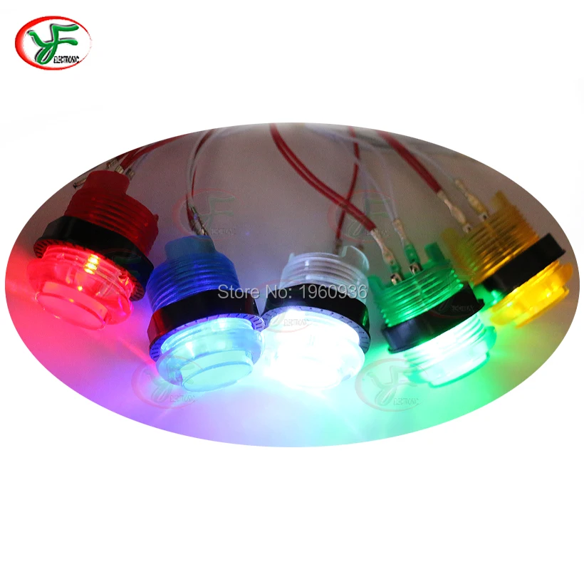 50 PCS 28mm / 24mm 5V LED Illuminated Push button With Mirco Swich Round Buttons For Arcade Raspberry Pi
50 PCS 28mm / 24mm 5V LED Illuminated Push button With Mirco Swich Round Buttons For Arcade Raspberry Pi