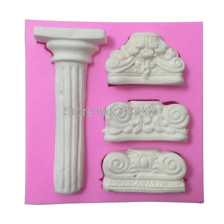 M156 Marble Pillar Silicone Cake Mold Chocolate Mold Silicone for Fondant 3d Mold For Decorating Cake Baking Tools Kitchenware
M156 Marble Pillar Silicone Cake Mold Chocolate Mold Silicone for Fondant 3d Mold For Decorating Cake Baking Tools Kitchenware