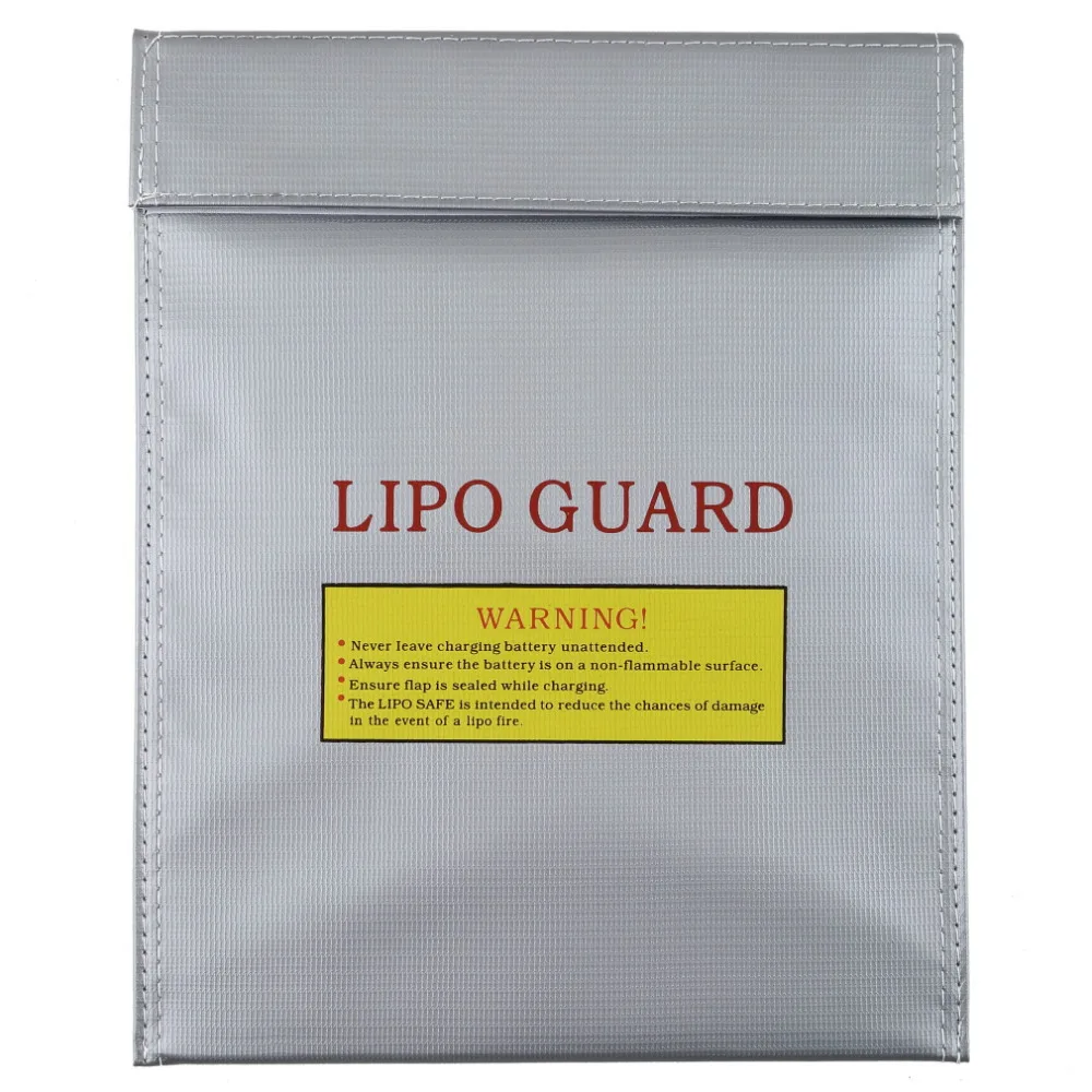 1pcs 30 x 23cm RC LiPo Li-Po Battery Safety Fireproof Bag Case Safe Guard Charge Sack Hot Worldwide
1pcs 30 x 23cm RC LiPo Li-Po Battery Safety Fireproof Bag Case Safe Guard Charge Sack Hot Worldwide