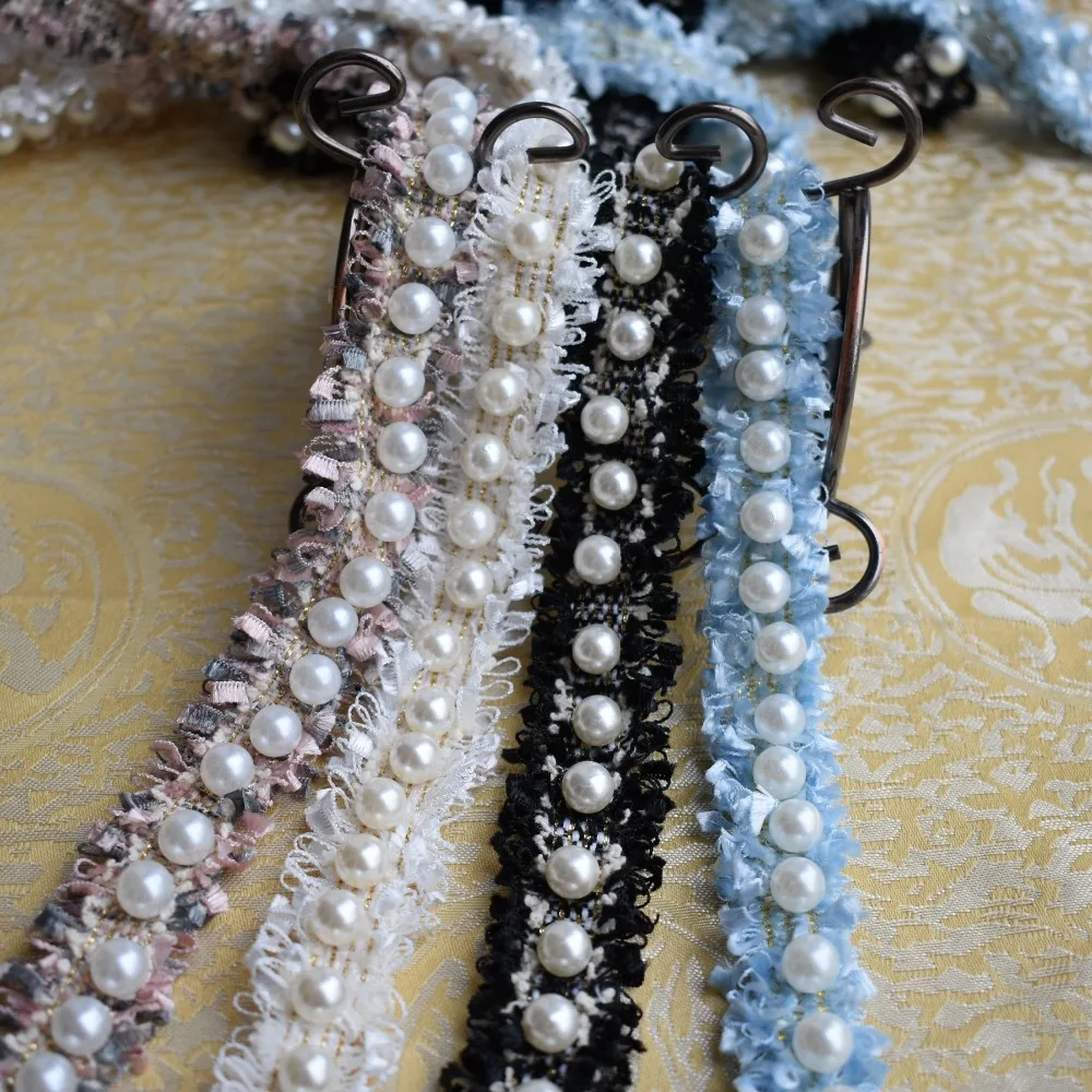 Vintage 2.5cm Pearl Beaded Lace Trim Ribbon Fabric Handmade DIY Costume Dress Sewing Supplies Craft Fringe Lace
Vintage 2.5cm Pearl Beaded Lace Trim Ribbon Fabric Handmade DIY Costume Dress Sewing Supplies Craft Fringe Lace