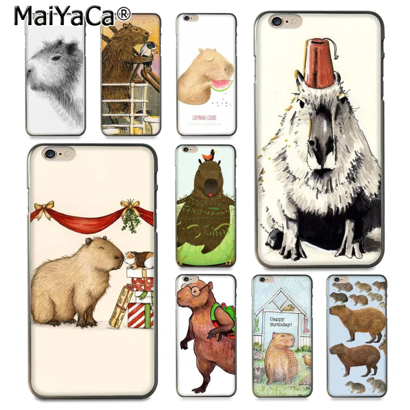 MaiYaCa cartoon paniting capybara Colourful Style Design Cell Phone Case for iPhone 8 7 6 Plus X XS XR XSMax 5 5S SE Coque Shell
MaiYaCa cartoon paniting capybara Colourful Style Design Cell Phone Case for iPhone 8 7 6 Plus X XS XR XSMax 5 5S SE Coque Shell