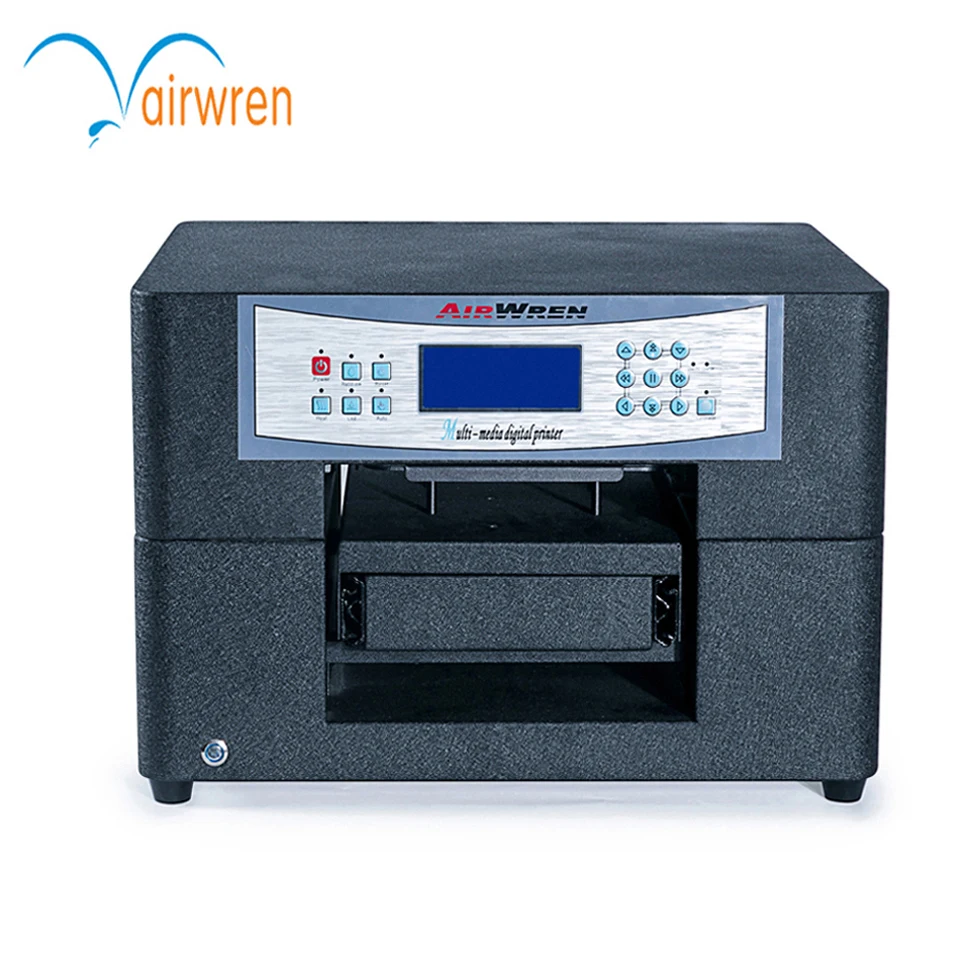 Airwren Automatic Digital Cotton Fabric Printing Machine T-shirt Flatbed DTG Printer with High Resolution 1440dpi
Airwren Automatic Digital Cotton Fabric Printing Machine T-shirt Flatbed DTG Printer with High Resolution 1440dpi