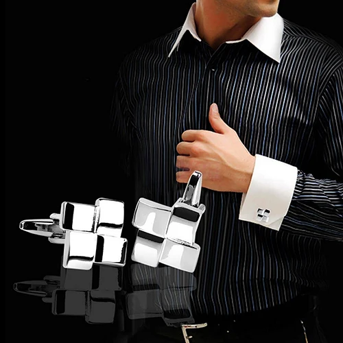 Bluelans Men's Silver Geometric Dress Shirt Cufflinks Cuff Links Wedding Groom Jewelry Gift
Bluelans Men's Silver Geometric Dress Shirt Cufflinks Cuff Links Wedding Groom Jewelry Gift