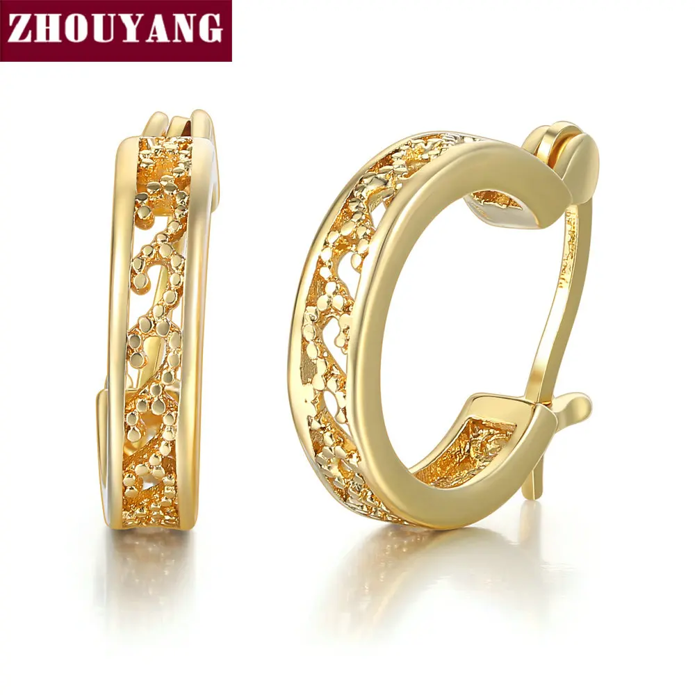 Classic Design Gold-Color Hollow Round Loop Wedding Hoop Earrings for Women ZYE833 ZYE853
Classic Design Gold-Color Hollow Round Loop Wedding Hoop Earrings for Women ZYE833 ZYE853