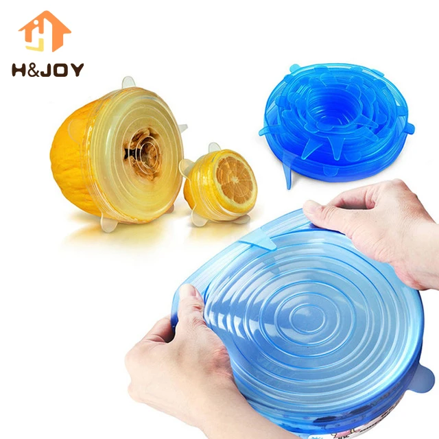 Food Grade REAL Silicone Stretch Lids Universal Lid Silicone Saran Food Wrap-Bowl Pot Lid Silicone Cover Stretch Food Covers
Food Grade REAL Silicone Stretch Lids Universal Lid Silicone Saran Food Wrap-Bowl Pot Lid Silicone Cover Stretch Food Covers