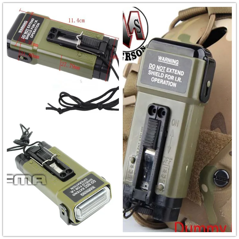 Tactical MS2000 BB LOADER Helmet Life-saving Strobe Light (Dummy) Outdoor Hunting Combat Helmet(NO FUNCTION)Safety & Survival
Tactical MS2000 BB LOADER Helmet Life-saving Strobe Light (Dummy) Outdoor Hunting Combat Helmet(NO FUNCTION)Safety & Survival