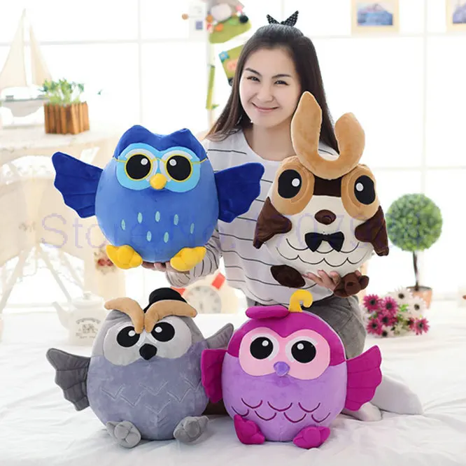 25-50cm Drop shipping new arrive style Owl Doll Pillow Plush Toys gray/blue/purple/brown colorful bird doll Birthday gift Kids
25-50cm Drop shipping new arrive style Owl Doll Pillow Plush Toys gray/blue/purple/brown colorful bird doll Birthday gift Kids