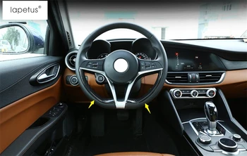 Lapetus Accessories For Alfa Romeo Giulia 2016 2017 2018 2019 Steering Wheel Molding Cover Kit Trim 2 Pcs / Carbon Fiber Style
Lapetus Accessories For Alfa Romeo Giulia 2016 2017 2018 2019 Steering Wheel Molding Cover Kit Trim 2 Pcs / Carbon Fiber Style