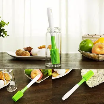 New Hot 1PC Silicone Bottle Brush Long Handle Milk Bottle Cup Glass Roller Brush Cleaner Household Kitchen Cleaning Gadgets
New Hot 1PC Silicone Bottle Brush Long Handle Milk Bottle Cup Glass Roller Brush Cleaner Household Kitchen Cleaning Gadgets