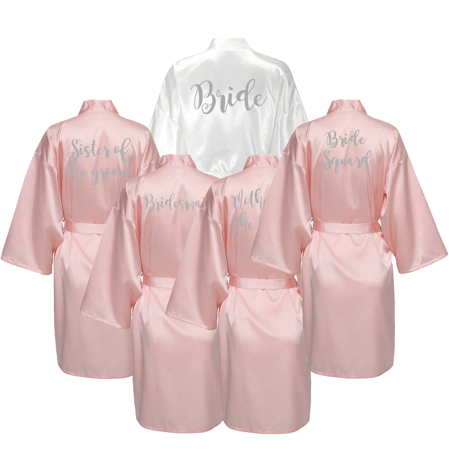 YUXINBRIDAL Rose Blush Gown Satin Silk Bride Robe Wedding Robe Bride Bridesmaid Dressing Gown Bridesmaid White Robes Satin New
YUXINBRIDAL Rose Blush Gown Satin Silk Bride Robe Wedding Robe Bride Bridesmaid Dressing Gown Bridesmaid White Robes Satin New