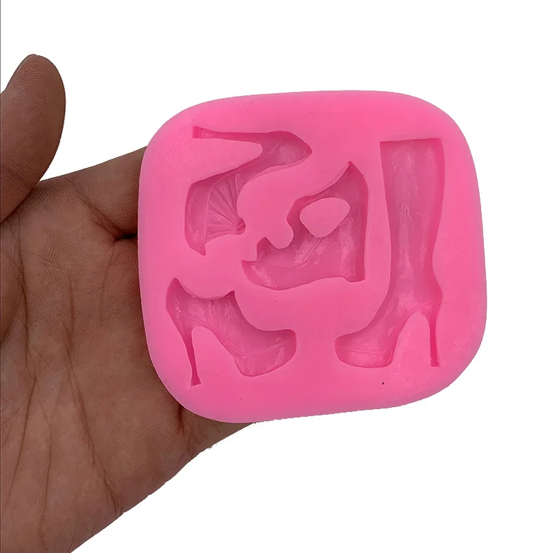 High Heels Silicone Cake Mold Design Cake Mold for Decorations Dessert Tool High-heeled Shoes Silicone Mold Fondant Soap Molds
High Heels Silicone Cake Mold Design Cake Mold for Decorations Dessert Tool High-heeled Shoes Silicone Mold Fondant Soap Molds