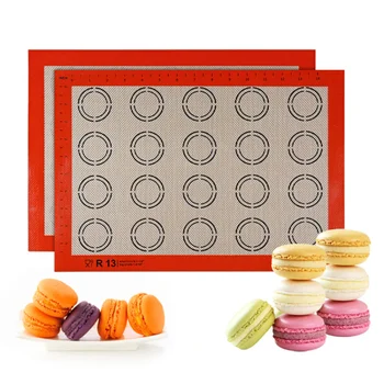 Macaron Kitchen Gadgets Non-Stick Silicone Baking Mat Pad Sheet Rolling Dough Mat Large Size for Cake Cookie Baking Pastry Tools
Macaron Kitchen Gadgets Non-Stick Silicone Baking Mat Pad Sheet Rolling Dough Mat Large Size for Cake Cookie Baking Pastry Tools