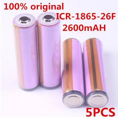 4PCS 100% original protected 18650 3.7V battery for Samsung 2600 mAh rechargeable batteries ICR18650-26F industrial use
4PCS 100% original protected 18650 3.7V battery for Samsung 2600 mAh rechargeable batteries ICR18650-26F industrial use