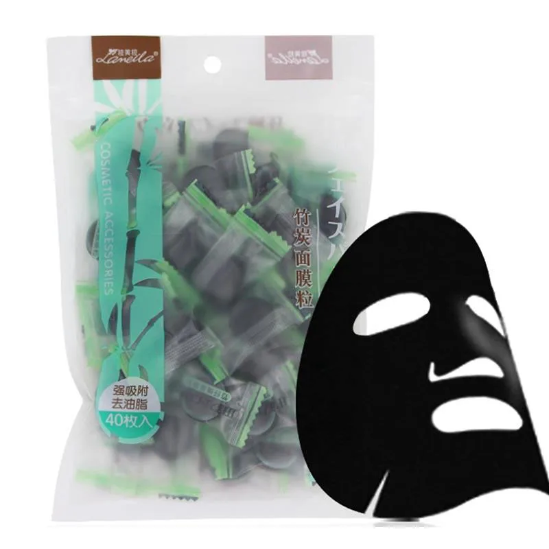40Pcs/Lot Natural Bamboo Charcoal High Quality Compressed Mask Paper Fiber Face Mask Women Beauty Disposable Masks Sheet Black
40Pcs/Lot Natural Bamboo Charcoal High Quality Compressed Mask Paper Fiber Face Mask Women Beauty Disposable Masks Sheet Black