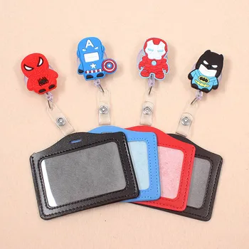 Cute Ironman Batman Silicone Badge Scroll Nurse Office Reel Character Scalable Student Exhibition Business Card Badge Holder
Cute Ironman Batman Silicone Badge Scroll Nurse Office Reel Character Scalable Student Exhibition Business Card Badge Holder