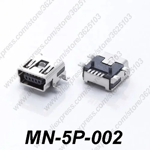 10PCS MN-5P-001 Long Body/MN-5P-002 Short Body Mini USB 2.0 Female Socket 5Pin 4Feet SMT USB 2.0 Connector Jack PCB Mounting
10PCS MN-5P-001 Long Body/MN-5P-002 Short Body Mini USB 2.0 Female Socket 5Pin 4Feet SMT USB 2.0 Connector Jack PCB Mounting