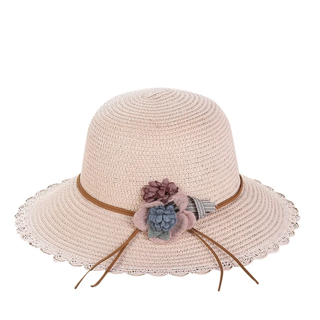 CHANSGEND Women's Fashion Summer Beach Hat Outdoor Sunscreen Straw Hat Wide Brim Leisure Foldable Caps
CHANSGEND Women's Fashion Summer Beach Hat Outdoor Sunscreen Straw Hat Wide Brim Leisure Foldable Caps