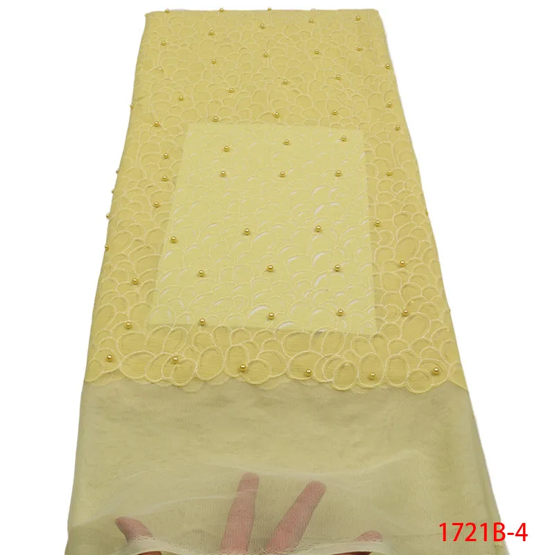 2018 Latest Lace African Guipure Lace Fabric With Beads Nigerian French Lace Fabric Embroidered French Net Lace Fabric QF1721B
2018 Latest Lace African Guipure Lace Fabric With Beads Nigerian French Lace Fabric Embroidered French Net Lace Fabric QF1721B