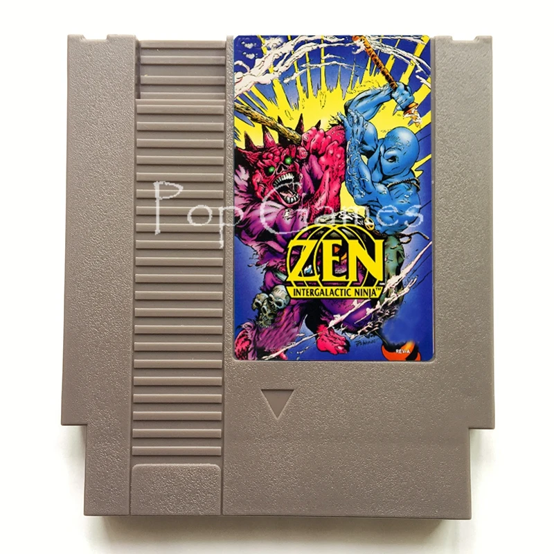 Zen Intergalactic Ninja 72 Pin Game Cartridge for 8 Bit Video Game Console Region Free English Language
Zen Intergalactic Ninja 72 Pin Game Cartridge for 8 Bit Video Game Console Region Free English Language
