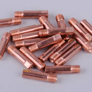 Practical New 20pcs MB-15AK MIG/MAG Welding Torch Contact Tip 0.9 X 24mm Copper Gas Nozzle Stable Characteristics
Practical New 20pcs MB-15AK MIG/MAG Welding Torch Contact Tip 0.9 X 24mm Copper Gas Nozzle Stable Characteristics